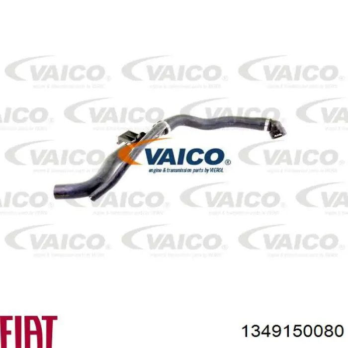 Manguera inferior del radiador 00001351PK Peugeot/Citroen