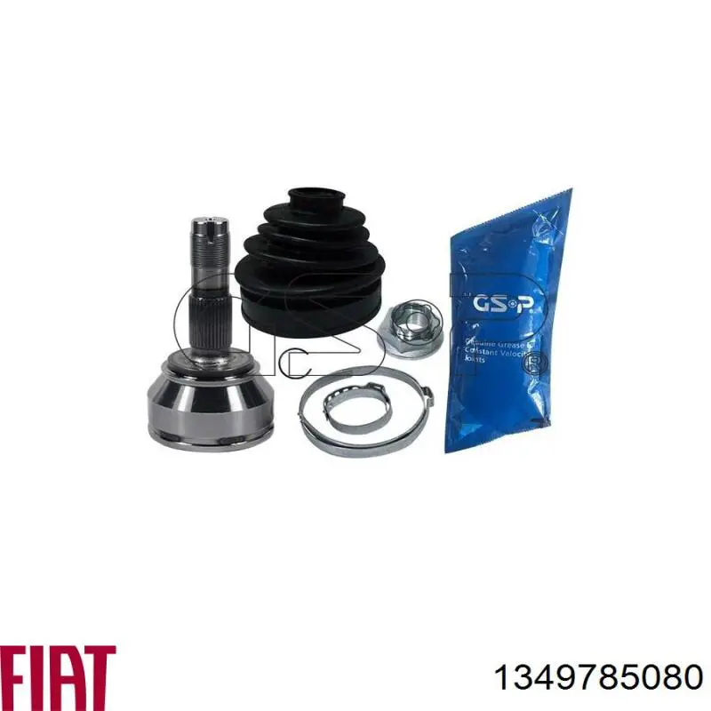 Semieje delantero derecho Fiat/Alfa/Lancia 1349785080 precio, desde 92,56 EUR