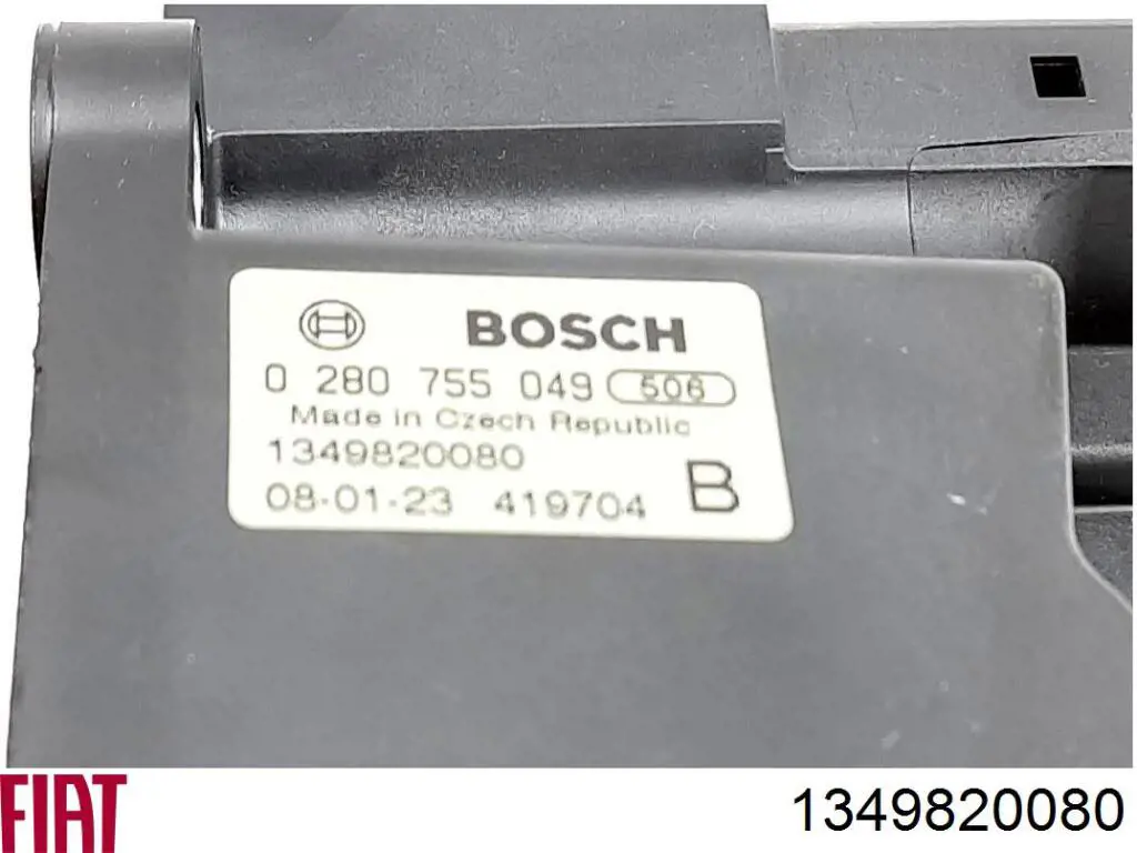 Potenciómetro pedal acelerador Fiat/Alfa/Lancia 1349820080 precio, desde 51,00 EUR