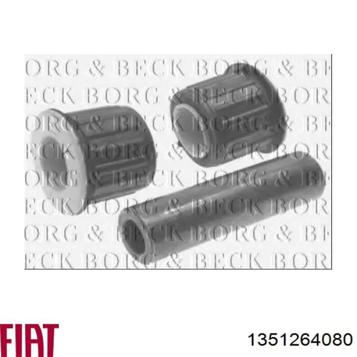 Comprar 1351264080 Fiat/Alfa/Lancia Buje de la bisagra del resorte de láminas
