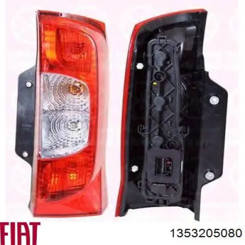 Piloto trasero derecho 1353205080 Fiat/Alfa/Lancia