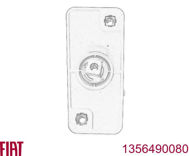 1356490080 Fiat/Alfa/Lancia cerradura de puerta de batientes, trasera izquierda