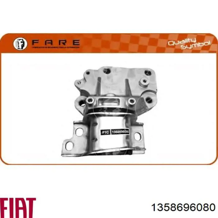 1358696080 Fiat/Alfa/Lancia soporte motor izquierdo
