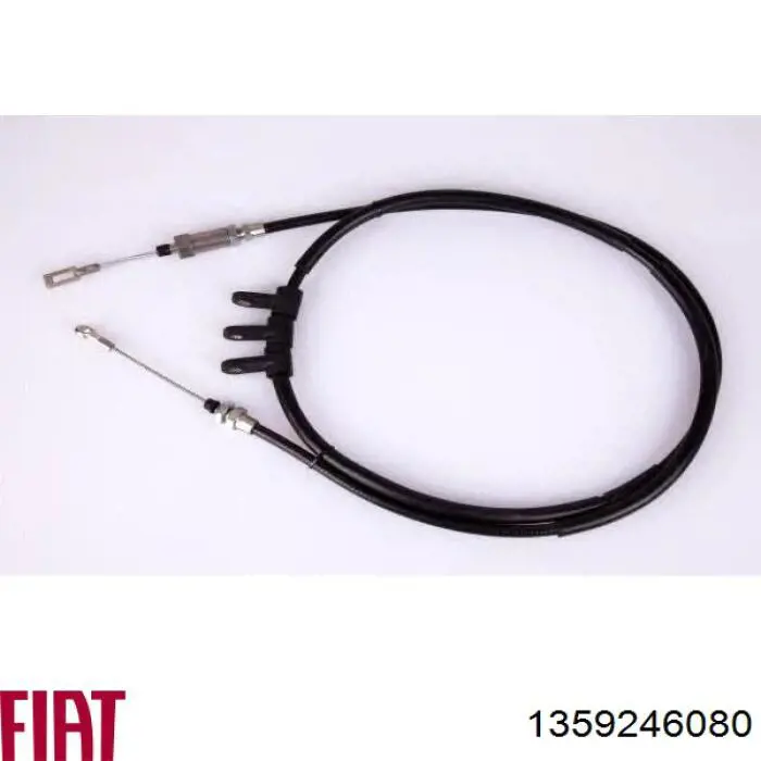 8AS355666281 HELLA cable de freno de mano delantero