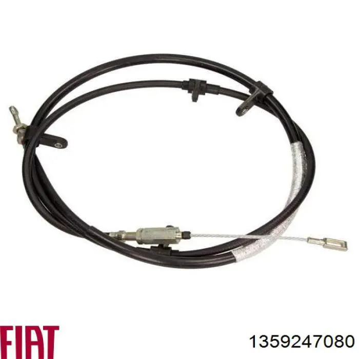 1359247080 Fiat/Alfa/Lancia cable de freno de mano delantero