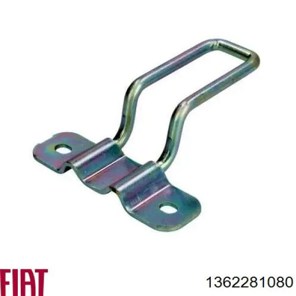 Pieza de enganche superior izquierda de cerradura de puerta trasera de doble hoja Peugeot/Citroen 1362281080