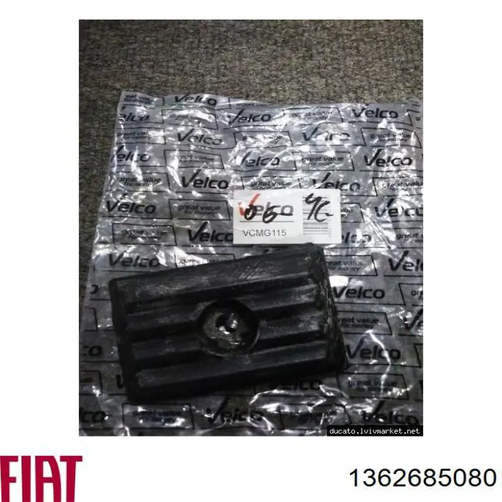Cojín del muelle principal de la ballesta trasera Fiat/Alfa/Lancia 1362685080 precio, desde 9,00 EUR