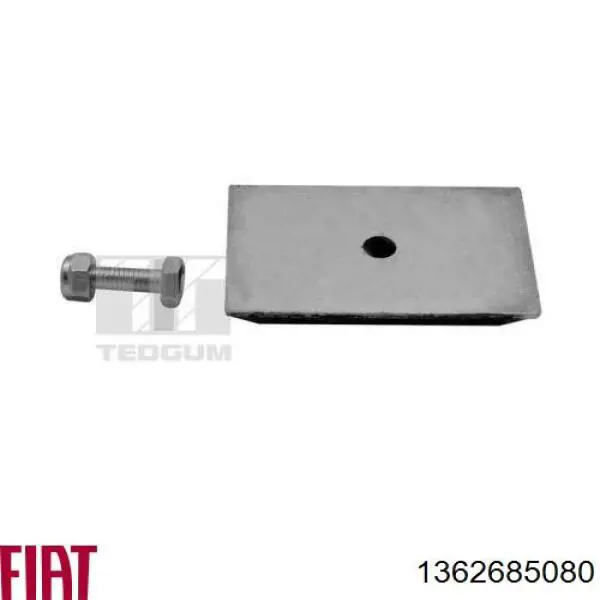 Comprar 1362685080 Fiat/Alfa/Lancia Cojín del muelle principal de la ballesta trasera