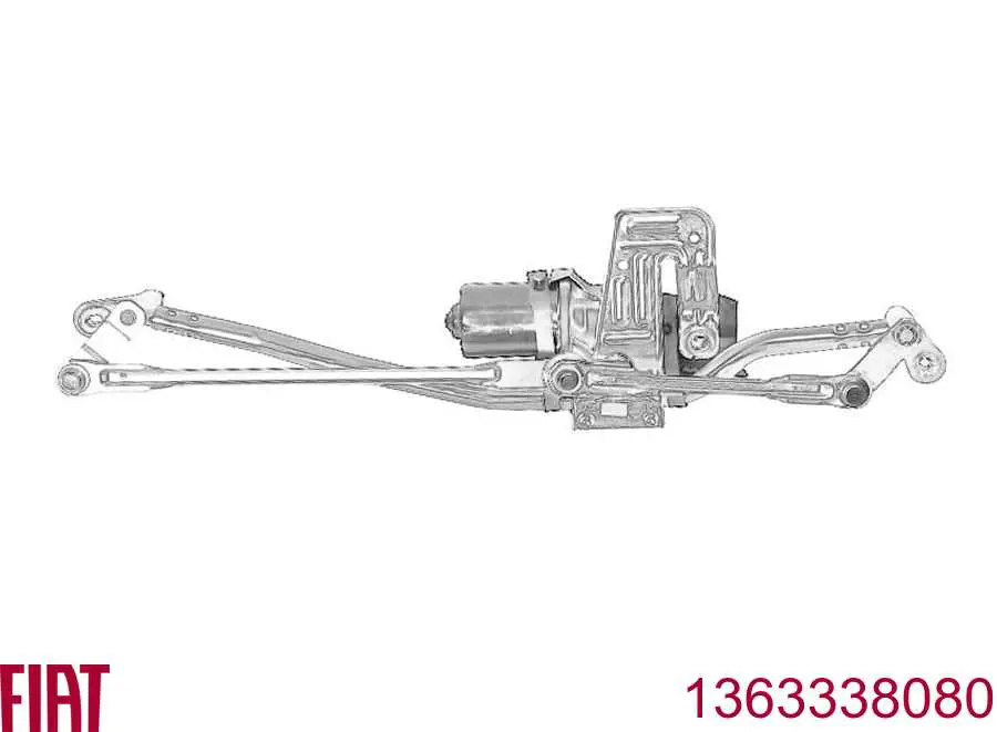 Comprar 1363338080 Fiat/Alfa/Lancia Varilla de limpiaparabrisas