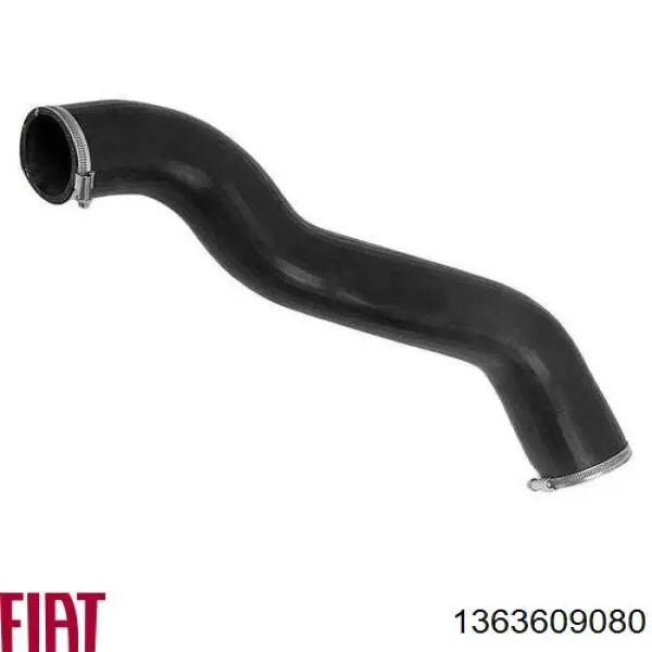 Tubo intercooler 1363609080 Fiat/Alfa/Lancia