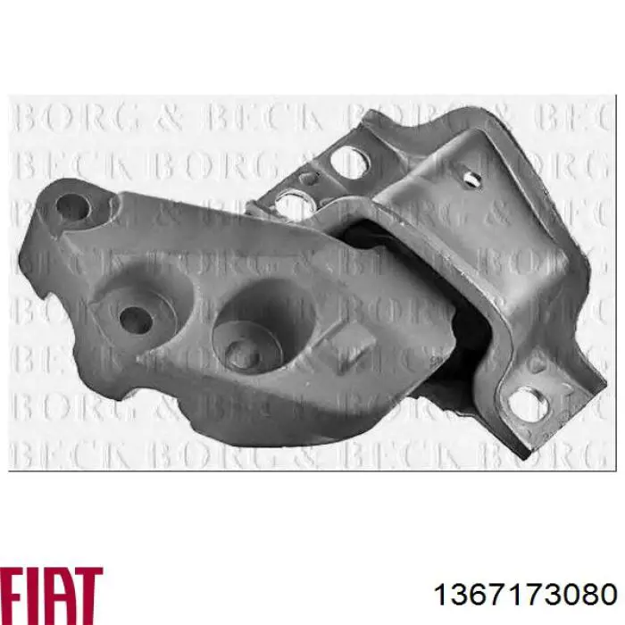 1367173080 Fiat/Alfa/Lancia Soporte de motor derecho