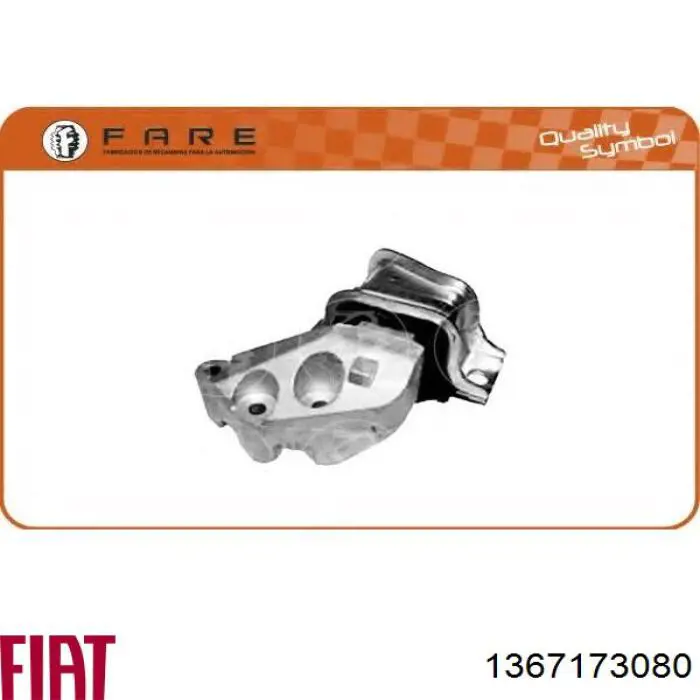 Soporte de motor derecho 1367173080 Fiat/Alfa/Lancia