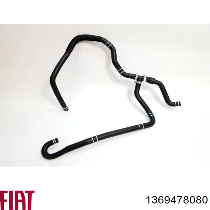 Manguera inferior del vaso de expansión 1369478080 Fiat/Alfa/Lancia