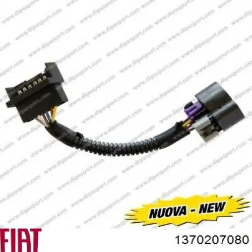 Conector de luz trasera 1370207080 Fiat/Alfa/Lancia
