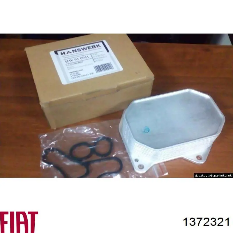 1372321 Fiat/Alfa/Lancia caja, filtro de aceite