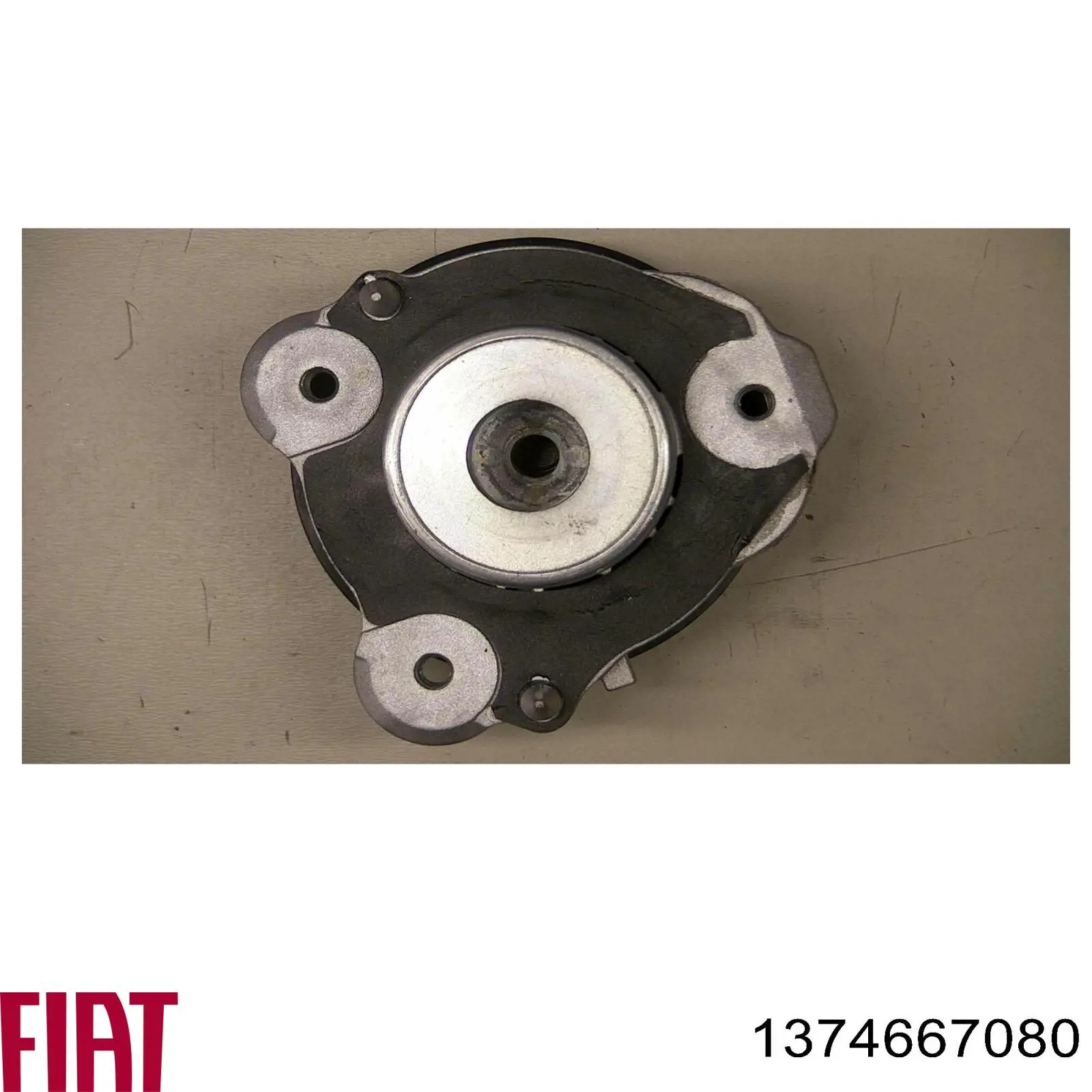 1374667080 Fiat/Alfa/Lancia Soporte del amortiguador delantero derecho