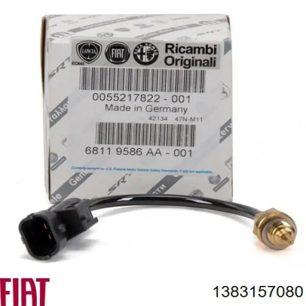1383157080 Fiat/Alfa/Lancia Cableado de faros antiniebla delanteros
