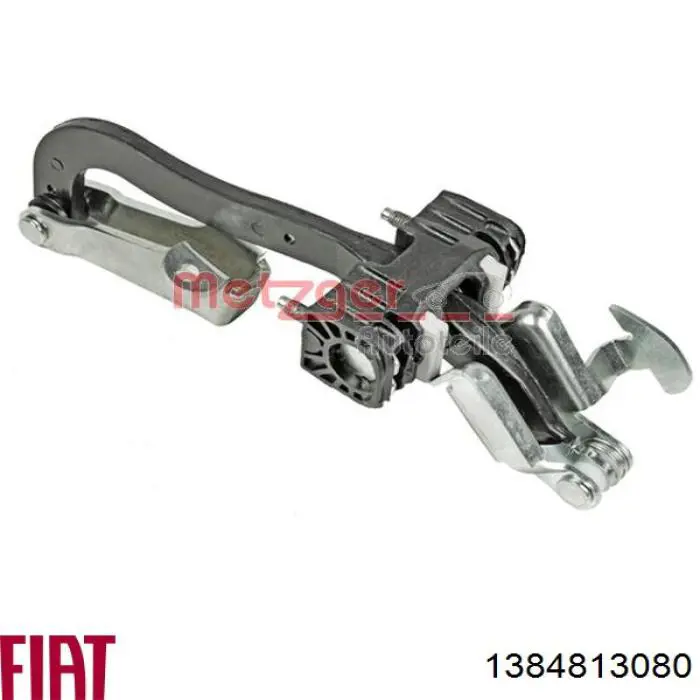 Limitador de apertura de puerta del maletero (furgoneta) derecho 1384813080 Fiat/Alfa/Lancia