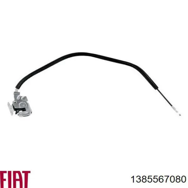 Comprar 1385567080 Fiat/Alfa/Lancia Cerradura inferior de puerta trasera izquierda de doble hoja
