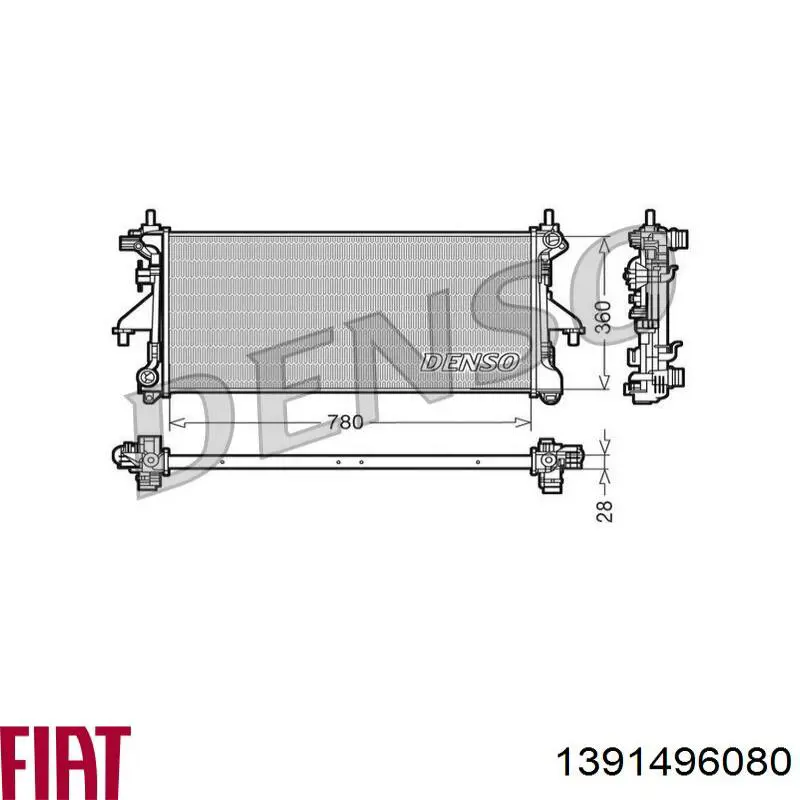 Comprar CR932000P Mahle Original Radiador de auto