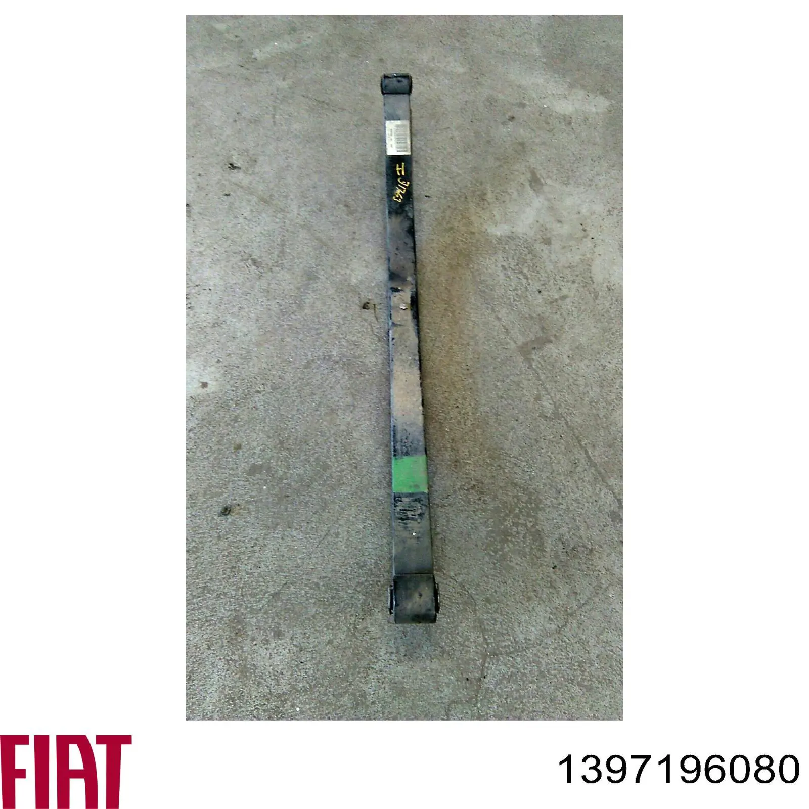 1397196080 Fiat/Alfa/Lancia Ballestas de suspensión trasera