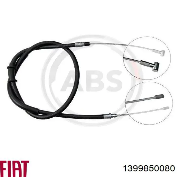Cable de freno de mano trasero derecho/izquierdo Peugeot/Citroen E074180 precio, desde 25,19 EUR