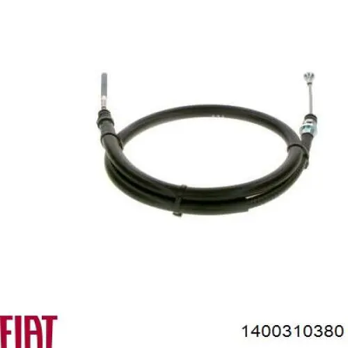 1400310380 Peugeot/Citroen cable de freno de mano trasero izquierdo