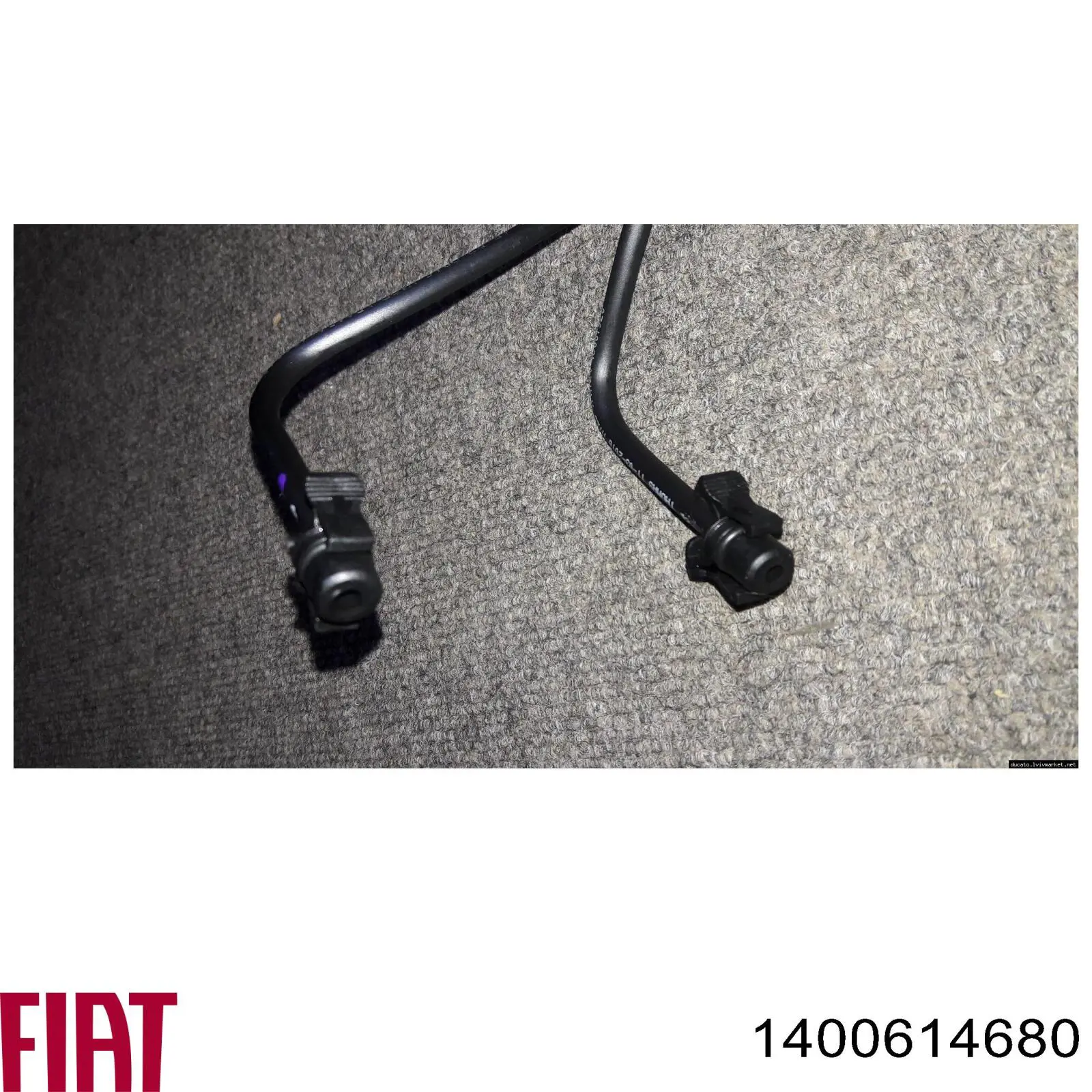 Comprar 1400614680 Fiat/Alfa/Lancia Manguera superior del depósito de expansión