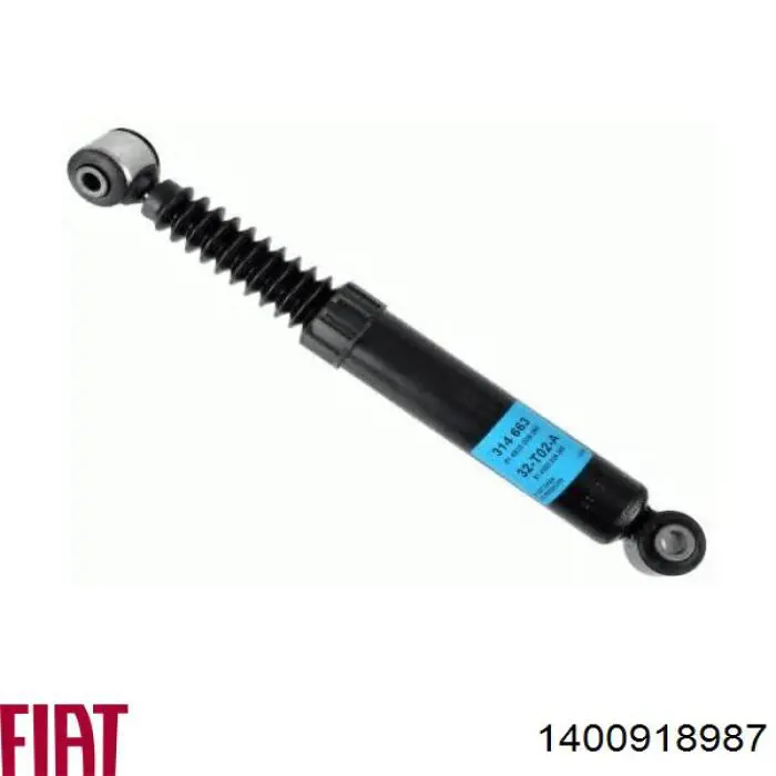 1400918987 Fiat/Alfa/Lancia Amortiguadores posteriores