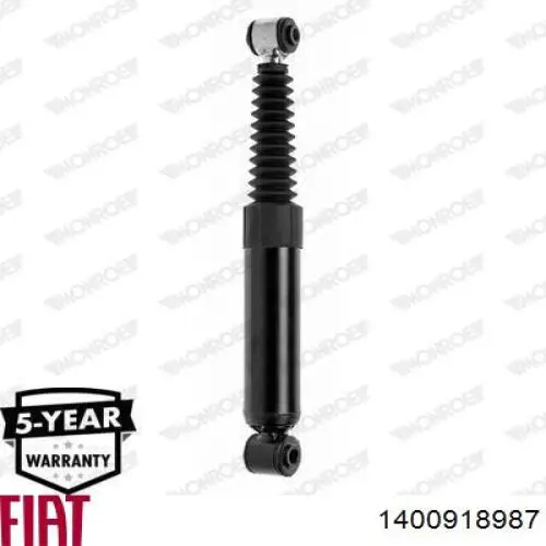 Amortiguador trasero 1400918987 Fiat/Alfa/Lancia