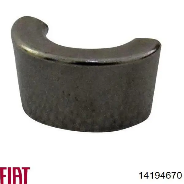 Semicono de fijación de la válvula para Fiat Qubo (255)