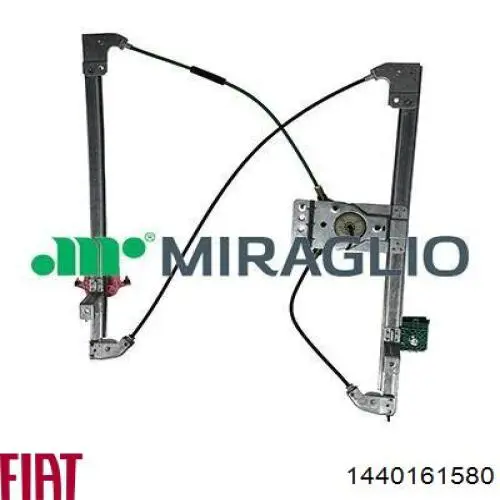 Mecanismo de elevalunas, puerta delantera derecha Peugeot Expert VF