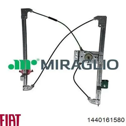 Mecanismo de elevalunas, puerta delantera derecha Peugeot Expert VF