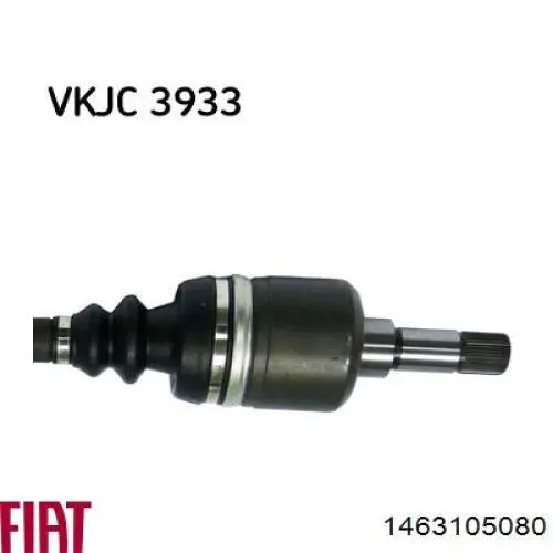 Semieje delantero izquierdo Fiat/Alfa/Lancia 1463105080 precio, desde 94,77 EUR