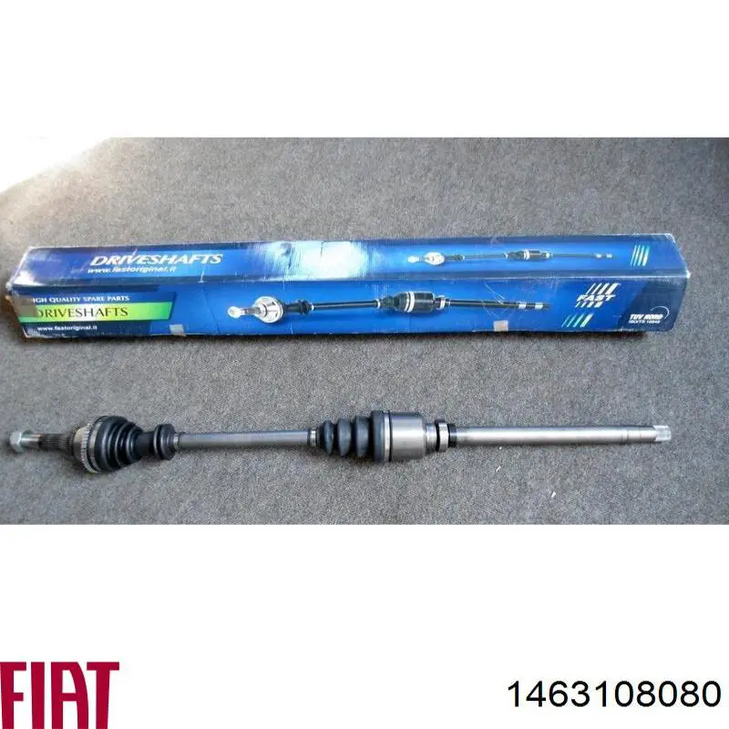 1463108080 Fiat/Alfa/Lancia Semieje delantero derecho