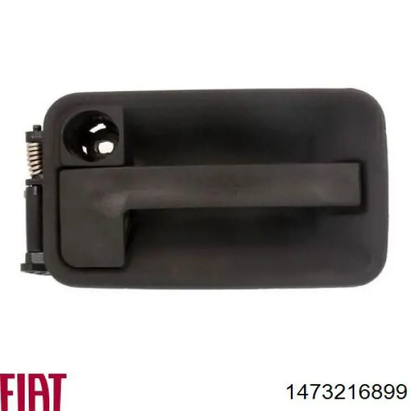 Manija exterior derecha de puerta corrediza MMS0059 Magneti Marelli