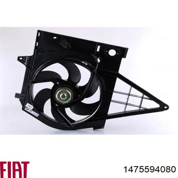 1475594080 Fiat/Alfa/Lancia ventilador (rodete +motor refrigeración del motor con electromotor completo)