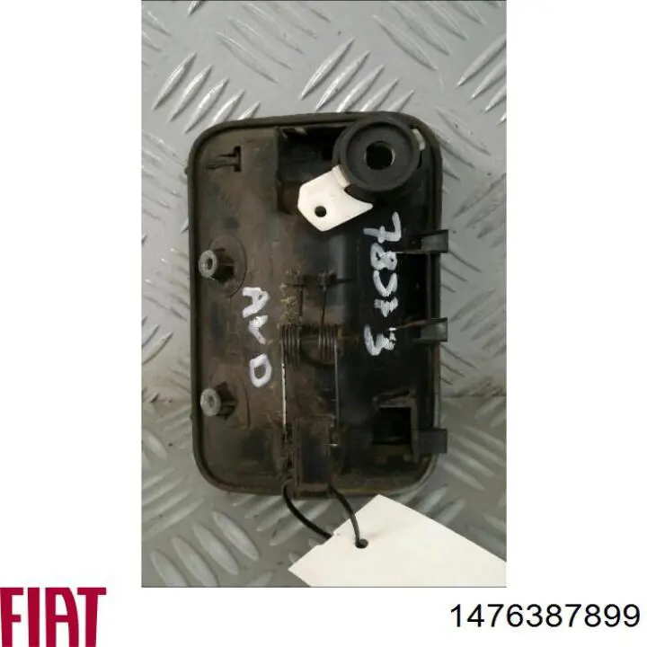 Manija exterior derecha de puerta delantera 1476387899 Peugeot/Citroen