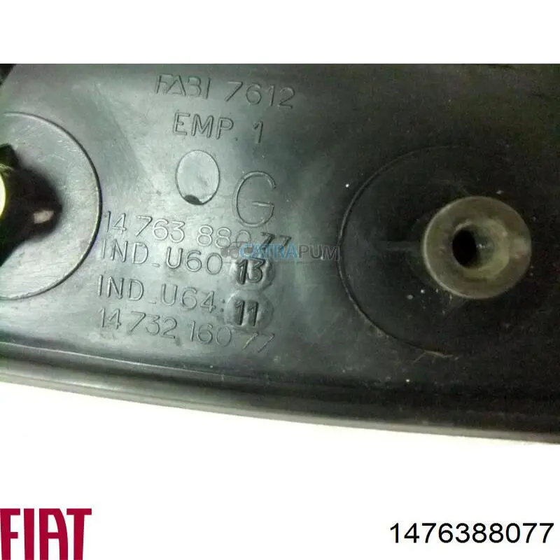 Comprar 1476388077 Fiat/Alfa/Lancia Manija exterior izquierda de puerta delantera