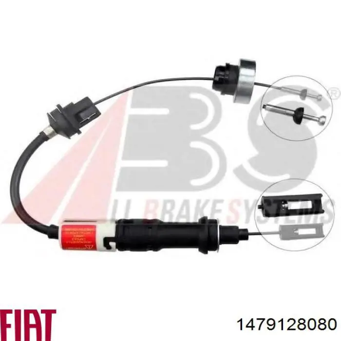 1479128080 Fiat/Alfa/Lancia cable de embrague