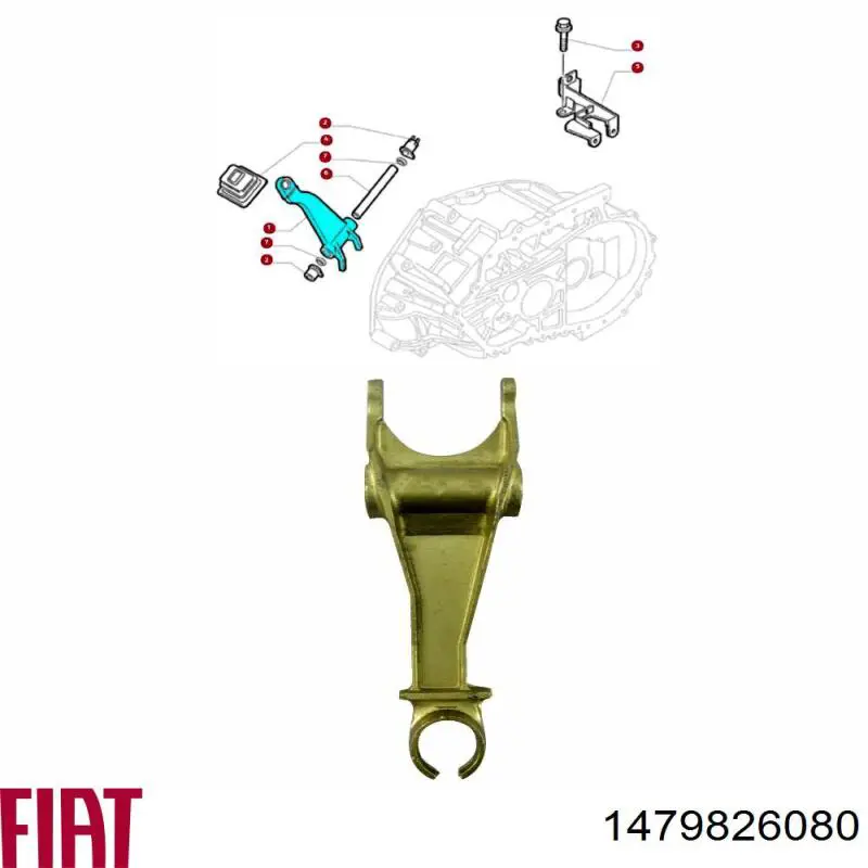 Horquilla de embrague Fiat/Alfa/Lancia 1479826080 precio, desde 184,18 EUR