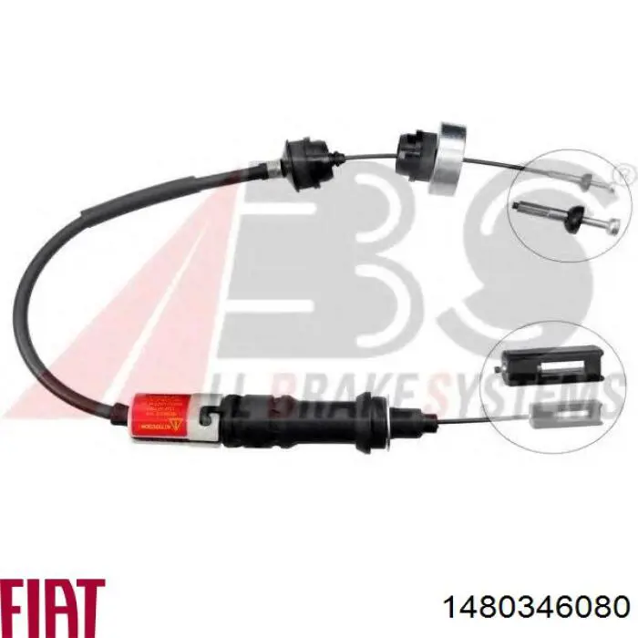 Cable de embrague Fiat/Alfa/Lancia 1480346080 precio, desde 35,32 EUR