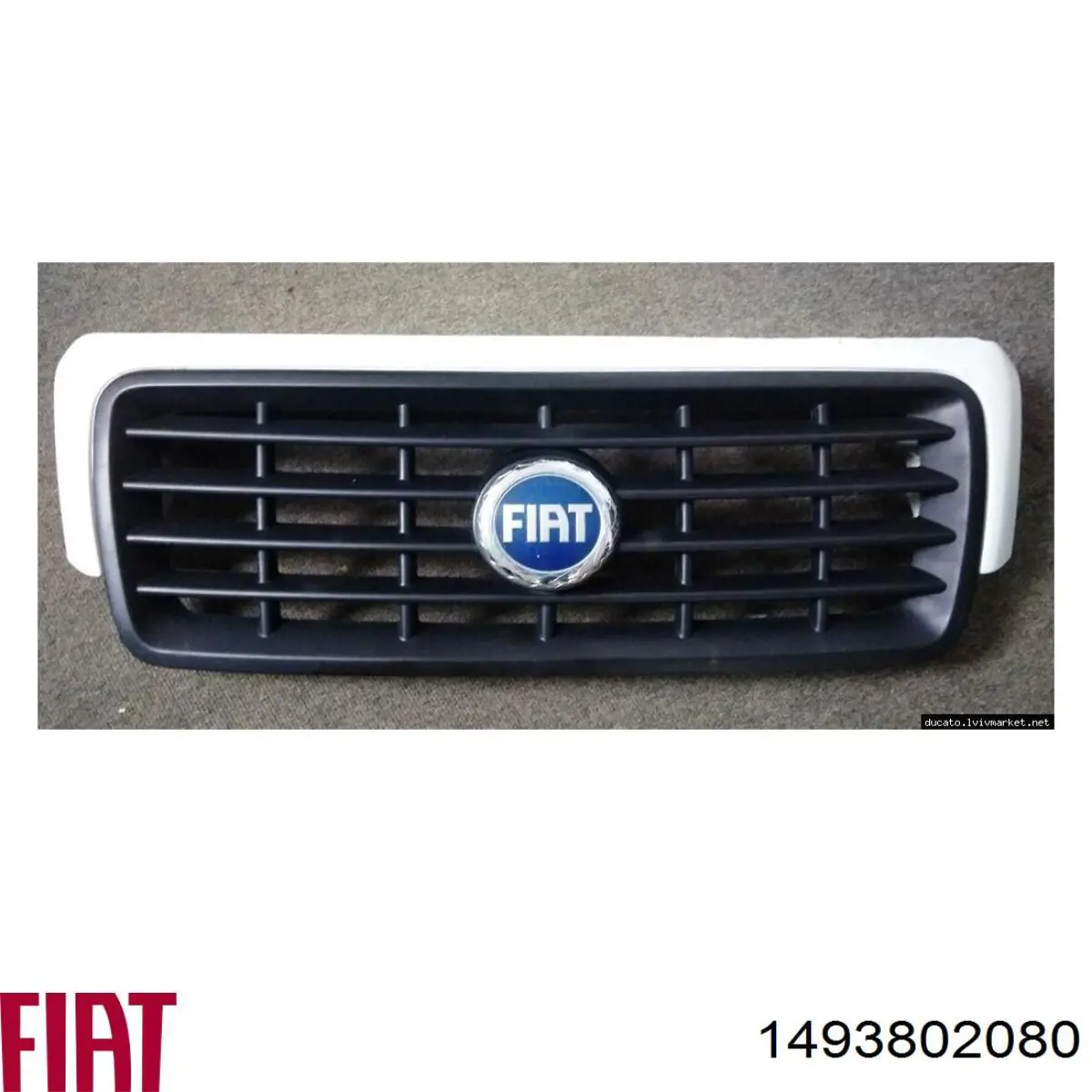 Guía rodillo, puerta corrediza, izquierdo inferior Fiat/Alfa/Lancia 1493802080