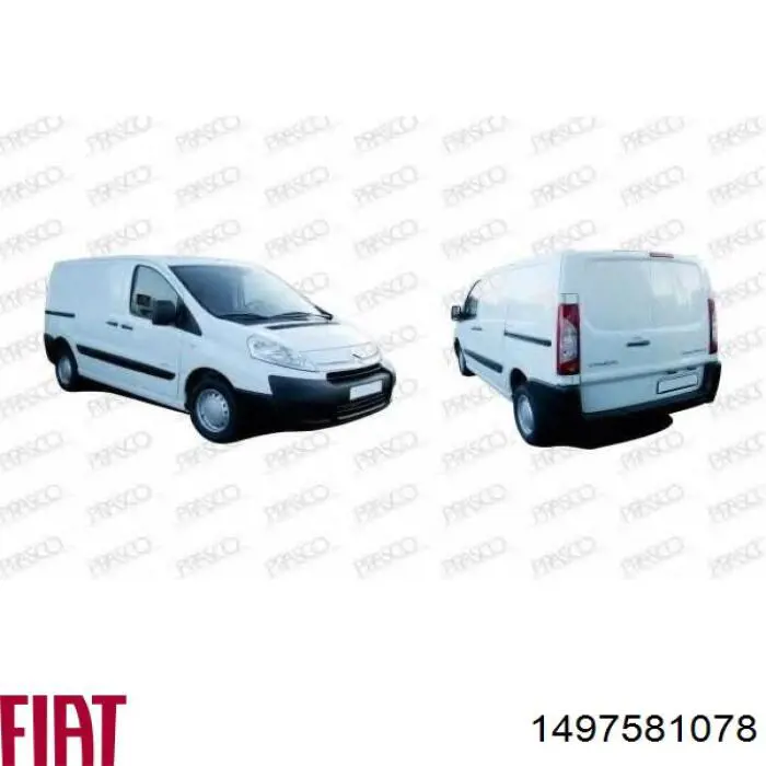 Parachoques delantero Fiat/Alfa/Lancia 1497581078 precio, desde 149,73 EUR