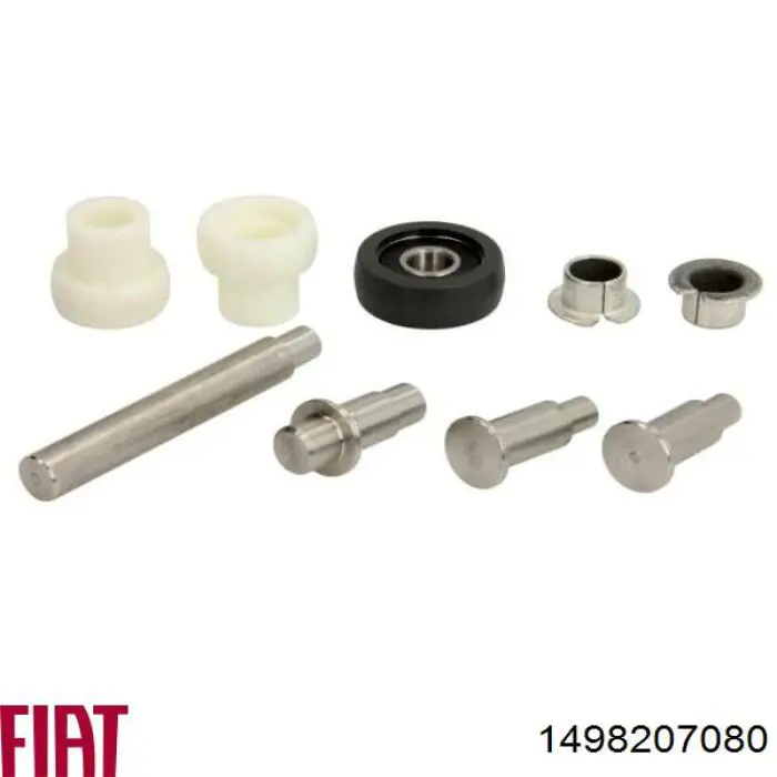 Rodillo central derecho de puerta corrediza 1498207080 Fiat/Alfa/Lancia