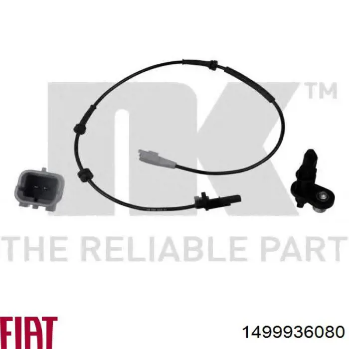 Sensor ABS 1499936080 Fiat/Alfa/Lancia