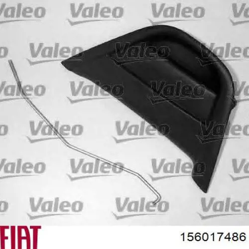 156017486 Fiat/Alfa/Lancia tirador de puerta exterior delantero derecha