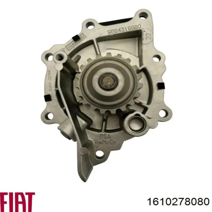 Bomba de agua 1610278080 Fiat/Alfa/Lancia