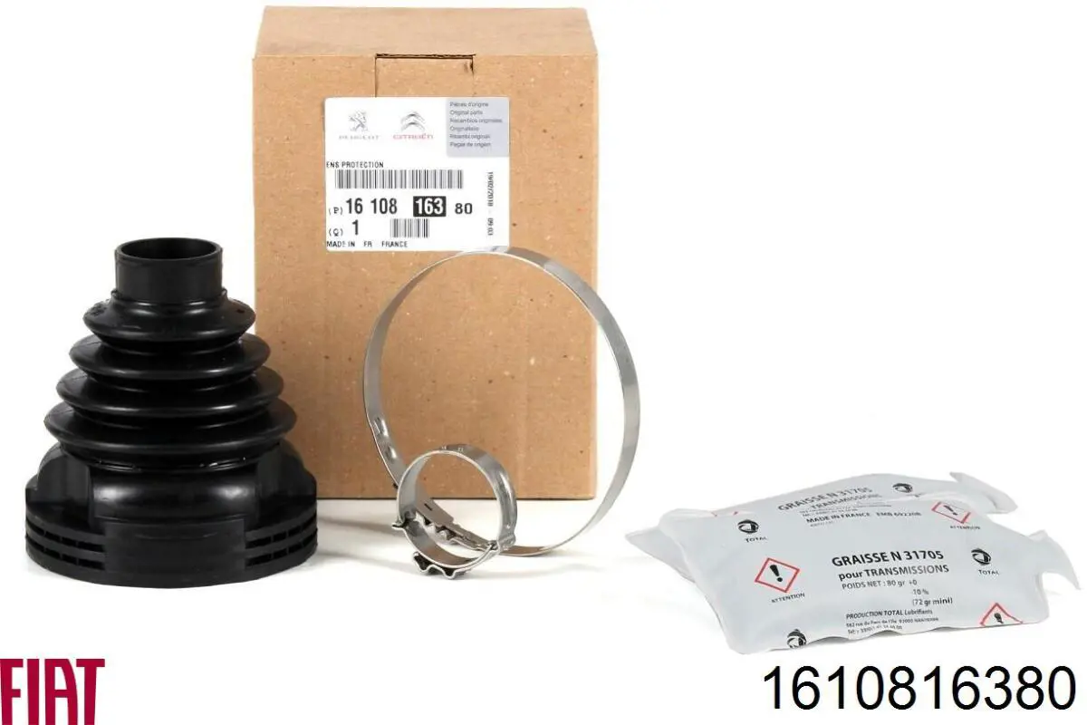 Comprar 1610816380 Fiat/Alfa/Lancia Fuelle de semieje delantero interior