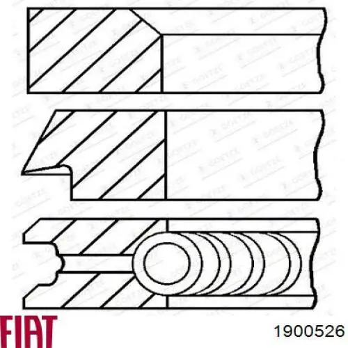 1900526 Fiat/Alfa/Lancia